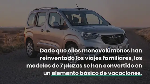 Video thumbnail for Los 7 plazas, la mejor opción para viajar por España