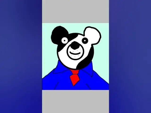 Video thumbnail for I drew a suited Panda