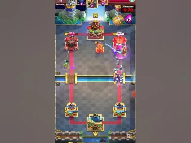 Video thumbnail for 10hp Comeback! ☠️🥶🔥 #like #subscribe #supercell #clashroyale #comeback #thebest #edit #10hp #clutch
