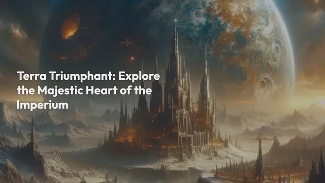Video thumbnail for Terra: Explore the Majestic and Legendary Heart of the Imperium In The 40K Universe