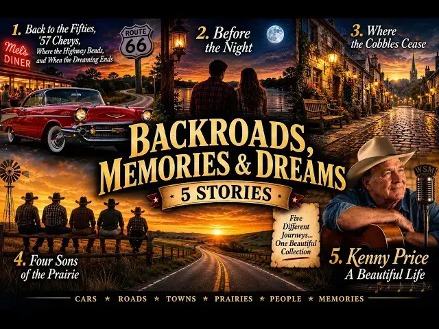 Video thumbnail for Backroads, Memories & Dreams: 5 Stories of Life, Love & Yesterday