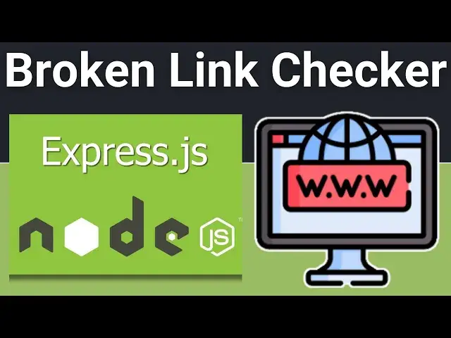 Video thumbnail for Node js Express Project to Build Broken Links Checker For Any Domain SEO Tool Using EJS in Browser
