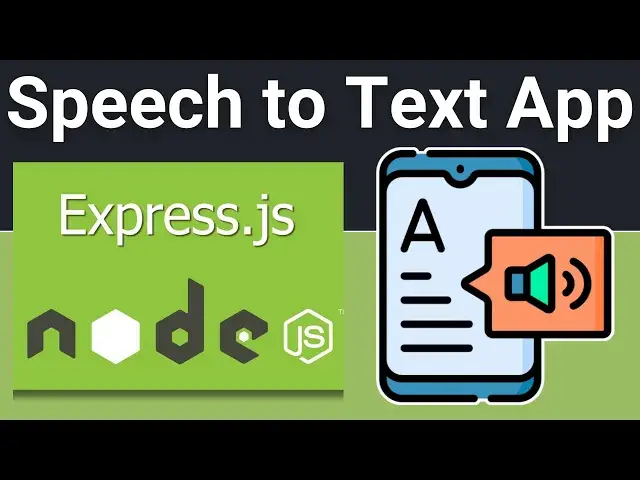 Video thumbnail for Node js Express WebRTC Project to Build Speech to Text Notepad Clone Web App in Javascript