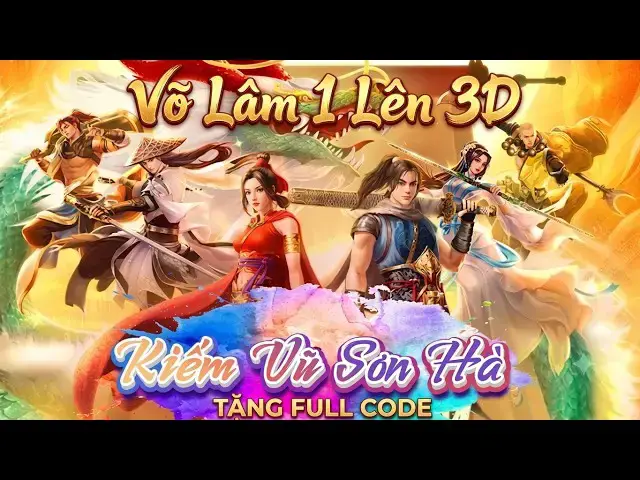 Video thumbnail for Võ Lâm 1 Lên Đồ Họa 3D? KIẾM VŨ SƠN HÀ - Game Thuần Việt Đa Nền Tảng + Full Giftcode!