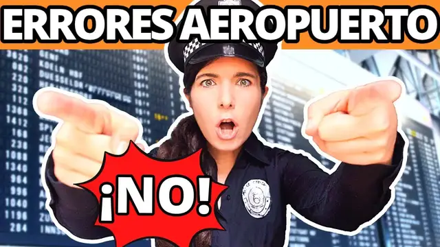 Video thumbnail for Qué NO HACER en el AEROPUERTO 💥💥 Errores prohibidos, tips y consejos para tomar un avión