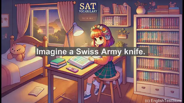 Video thumbnail for 5000 Must Know SAT Vocabulary - SAT Vocabulary: Understanding the Word 'Versatile'