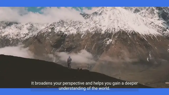 Video thumbnail for Unlocking the Benefits of Traveling: Explore and Experience the world