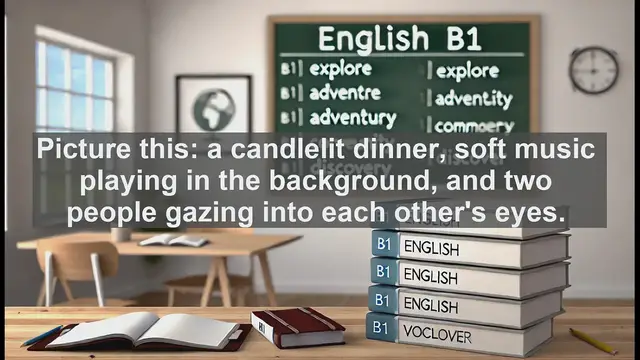 Video thumbnail for 2500 Must Know CEFR B1 Vocabulary - Understanding the Word 'Romantic': Beyond Love and Relationships