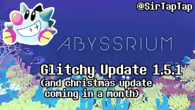 Video thumbnail for Tap Tap Fish - AbyssRium: Update 1.5.1 Bugs: Reindeer Mimic Tang, Halloween IAP Broken!