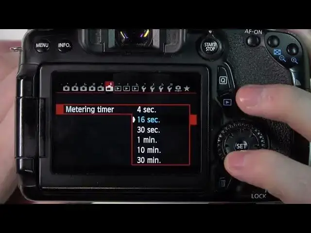 Video thumbnail for How To Change Metering Timer On Canon 70D Camera