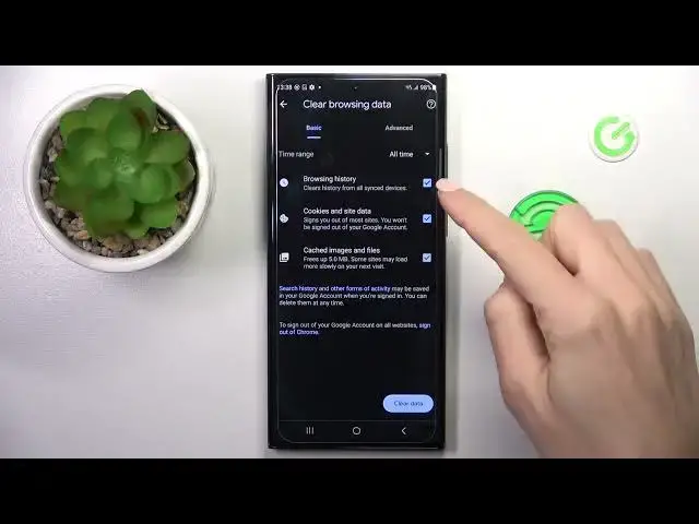 'Video thumbnail for How to Clear Browsing Data on Samsung Galaxy S23 Ultra? #s23ultra'