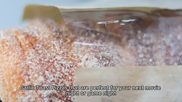 Video thumbnail for Garlic Toast Pizzas Recipe