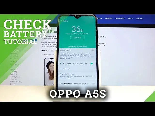 'Video thumbnail for How to Activate Battery Percentage in OPPO A5s - Manage Status Bar'