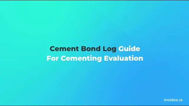 Video thumbnail for Drilling Manual | Cement Bond log (CBL) in drilling