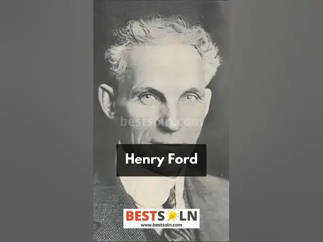 Video thumbnail for Henry Ford's Story #shorts #motivation #henryford #ford #fordmustang #fordendeavour #story #leader