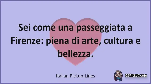 Video thumbnail for Italian - Pickup-Lines & Rizz for Him & for Her