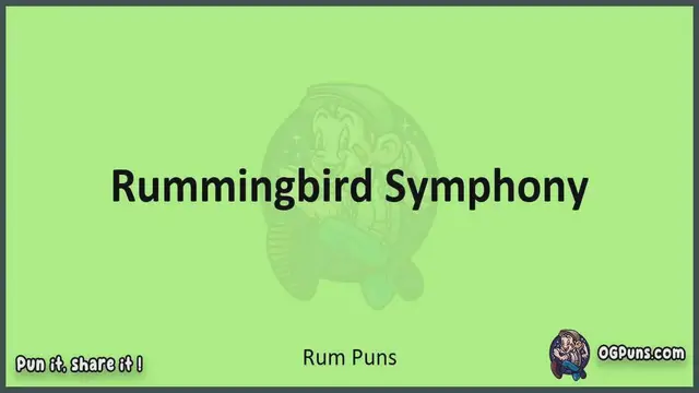 Video thumbnail for Rum - Jokes, Puns, Wordplays, and Laughter