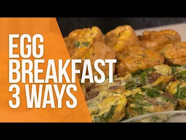 Video thumbnail for Real Food Live | Egg Breakfast 3 Ways