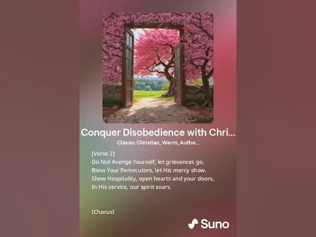 Video thumbnail for Conquer Disobedience with Christ like Obedience