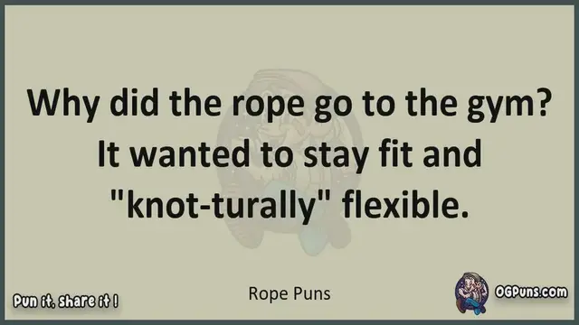 Video thumbnail for Rope - Jokes, Puns, Wordplays, and Laughter