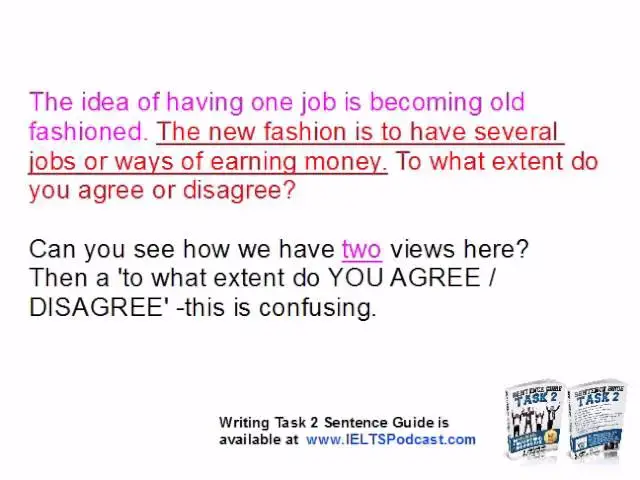 Video thumbnail for IELTS Writing Task 2 5 min Tutorial part 1