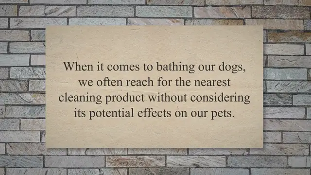 Video thumbnail for Is Dawn Dish Soap Safe for Dogs? Understanding the Risks and Alternatives for Your Pet's Bath Time