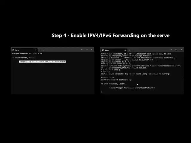 'Video thumbnail for How to create an exit node server on tailscale'