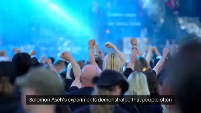 'Video thumbnail for Social Influence in Groups'