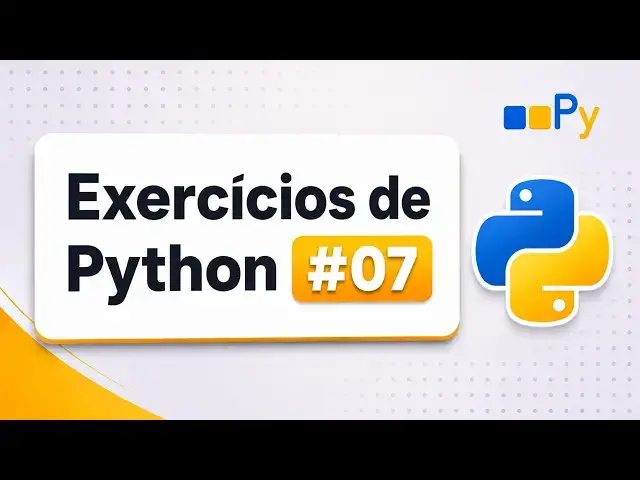 Video thumbnail for Exercícios Práticos de Python #7 | Desconto de Produtos usando Python