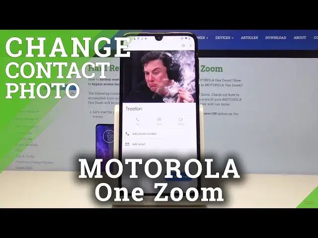 'Video thumbnail for How to Personalize Contacts in Motorola One Zoom - Add Picture to  a Specific Contact'