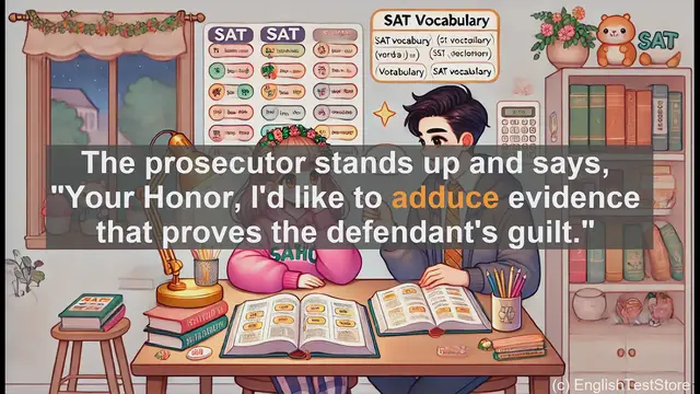 Video thumbnail for 5000 Must Know SAT Vocabulary - SAT Vocabulary: Understanding and Using 'Adduce'