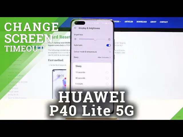 'Video thumbnail for How to Set Up Timeout in Huawei P40 Lite 5G – Sleep Time'
