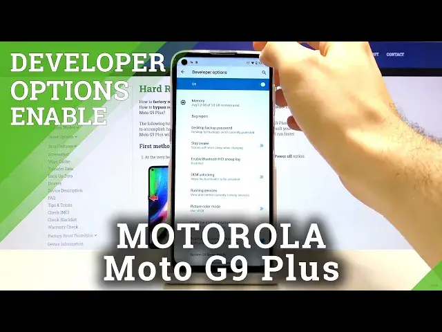 'Video thumbnail for How to Access Developer Options on MOTOROLA Moto G9 Plus – Enter Developer Mode'