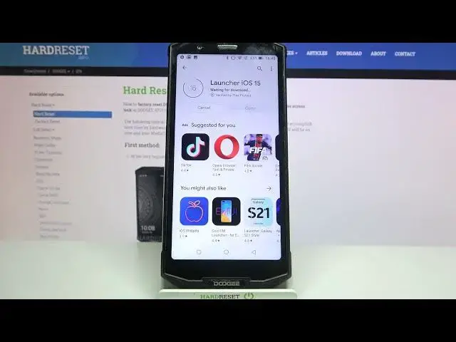 'Video thumbnail for How to Download and Apply iOS Launcher on DOOGEE S70'