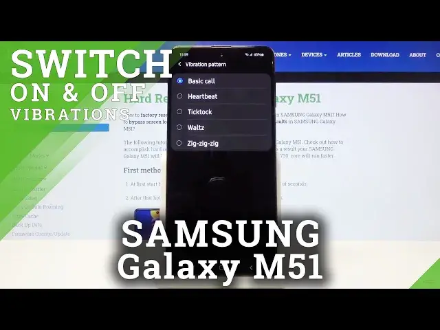 'Video thumbnail for How to Change Vibration Settings in SAMSUNG Galaxy M51 – Customize Vibrations'