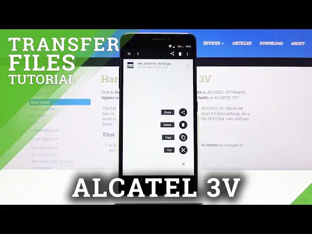 Video thumbnail for How to Transfer Files in ALCATEL 3V – Move Files