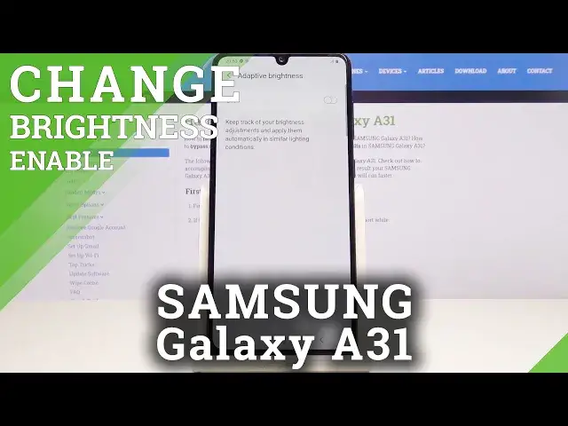 'Video thumbnail for How to Set Up Automatic Screen Brightening in Samsung Galaxy A31 – Manage Brightness Feature'