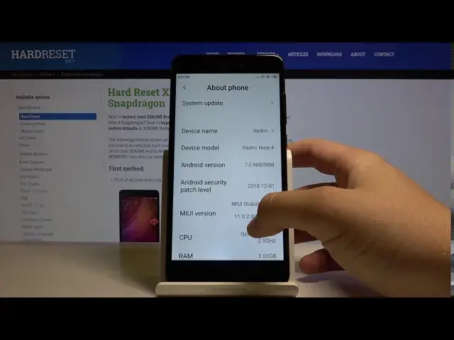 'Video thumbnail for How to Check Specification in XIAOMI Redmi Note 4 – Check Phone Specs'