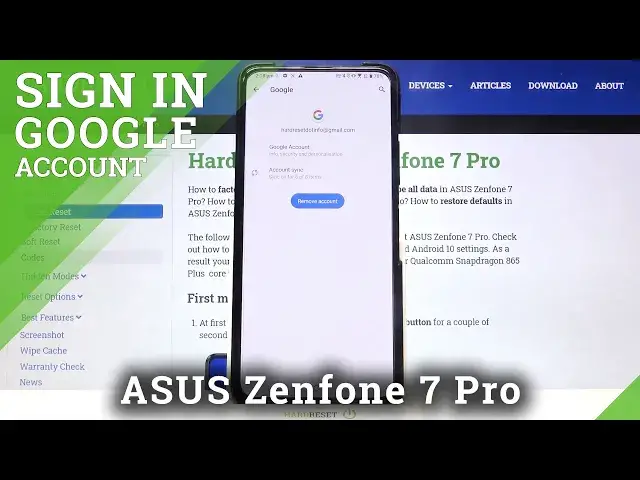 Video thumbnail for How to Add & Remove Google Account in ASUS Zenfone 7 Pro – Set Up Google User