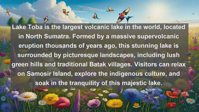 Video thumbnail for Discover Indonesia's Natural Wonders: Top 10 Famous Lakes You Must Visit