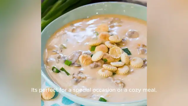 Video thumbnail for oyster stew recipe
