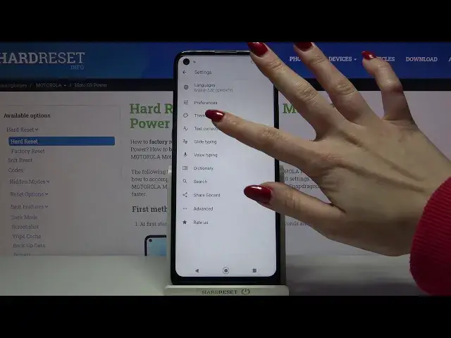 'Video thumbnail for Text Correction Option - MOTOROLA Moto G9 Power & Keyboard Features'