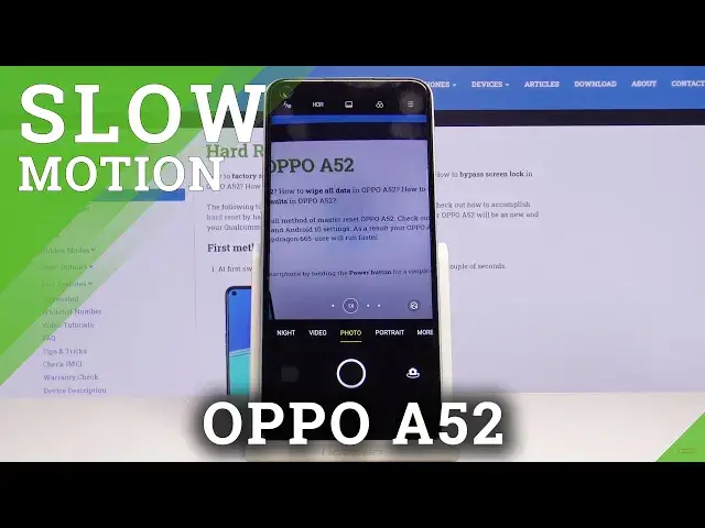 'Video thumbnail for How to Record in Slow Motion on OPPO A52 – Camera Slow Motion Feature'