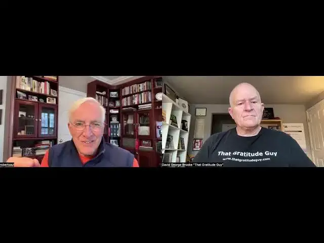 Video thumbnail for Dr. Robert Saul Conversation w/That Gratitude Guy #happy #life #lifestyle #family #friends