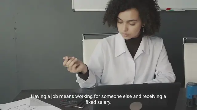 Video thumbnail for Job vs Business: Pros and Cons