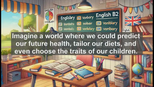 Video thumbnail for 1500 Must Know CEFR B2 Vocabulary - Genetic: The Key to Predicting Health and Shaping Life