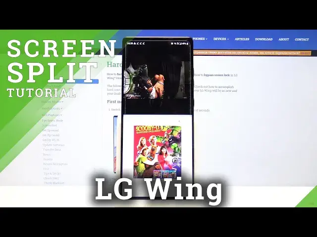 'Video thumbnail for Create Double Screen on LG Wing - Split Screen Option'