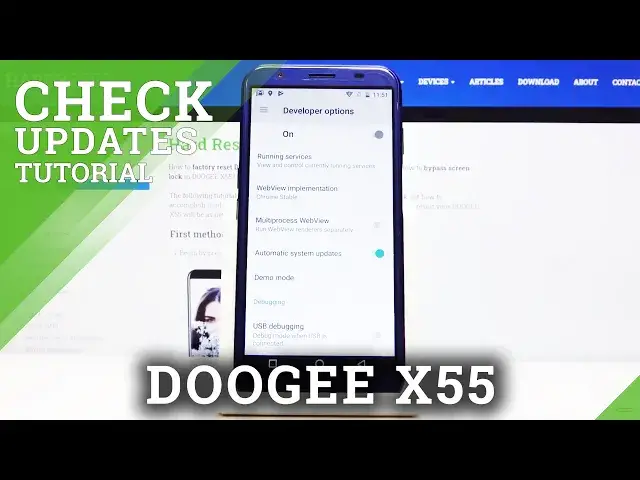 'Video thumbnail for How to Enable Auto System Updates in DOOGEE X55 – Download New System Version'