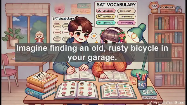 Video thumbnail for 5000 Must Know SAT Vocabulary - Understanding 'Reclaim': From Rusty Bikes to Powerful Communication