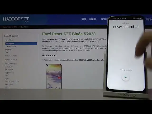 'Video thumbnail for ZTE Blade V2020 Incoming Call & Default Ringtone'